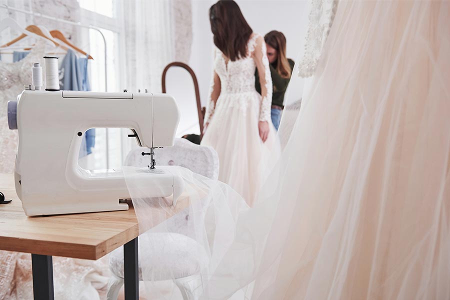How to Make Your Wedding Dress Alterations Easy