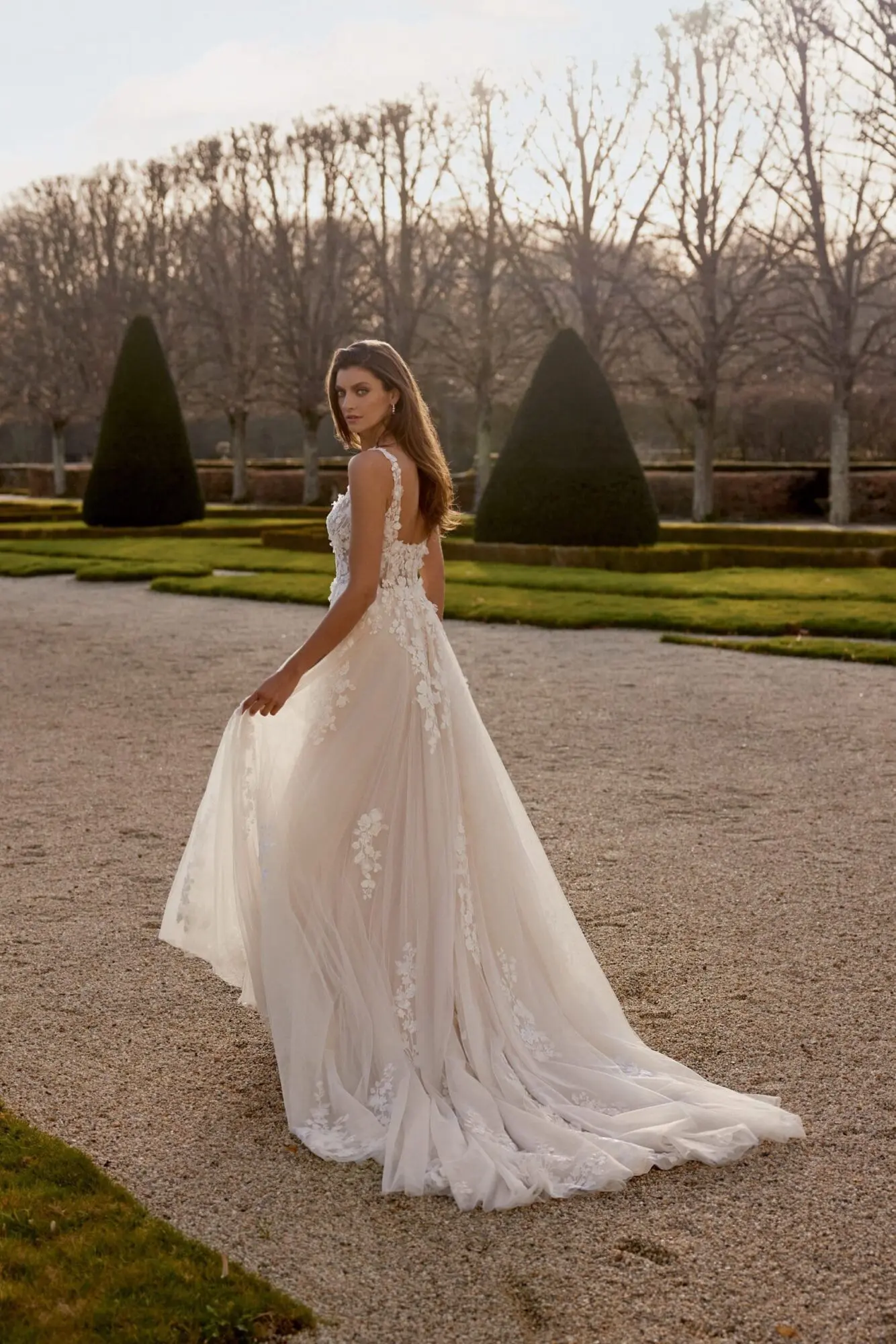elegant garden wedding dresses Rose Embellished Frilly Red Scuba Dress
