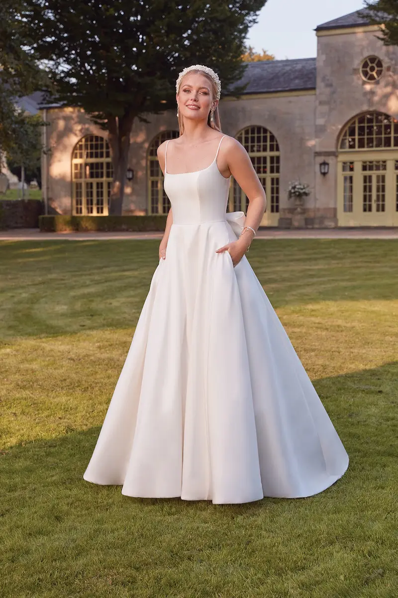 sheen wedding dress Satin Wedding Dresses: An Essential Guide to Satin Bridal