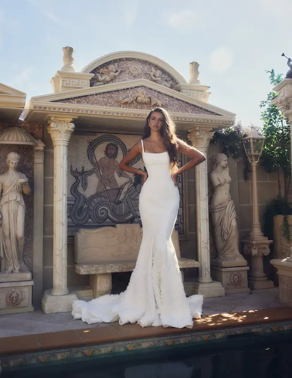 The luxurious satin, with its soft and silky texture, glides effortlessly over the body, enhancing the silhouette